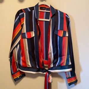 Lucy Paris striped blouse